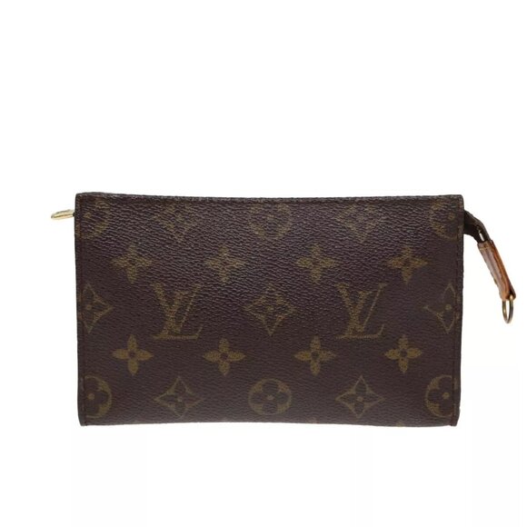 LOUIS VUITTON Monogram Bucket PM Accessory Pouch LV Auth - Picture 13 of 15